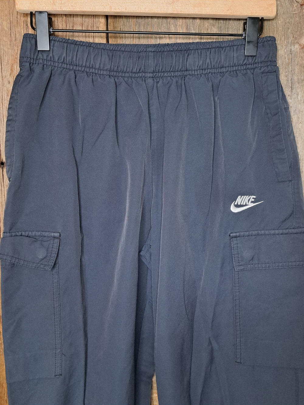 Gorpcore Lite Utilitarian Unlined Nike Cargo Pants Men's Small Black Nylon